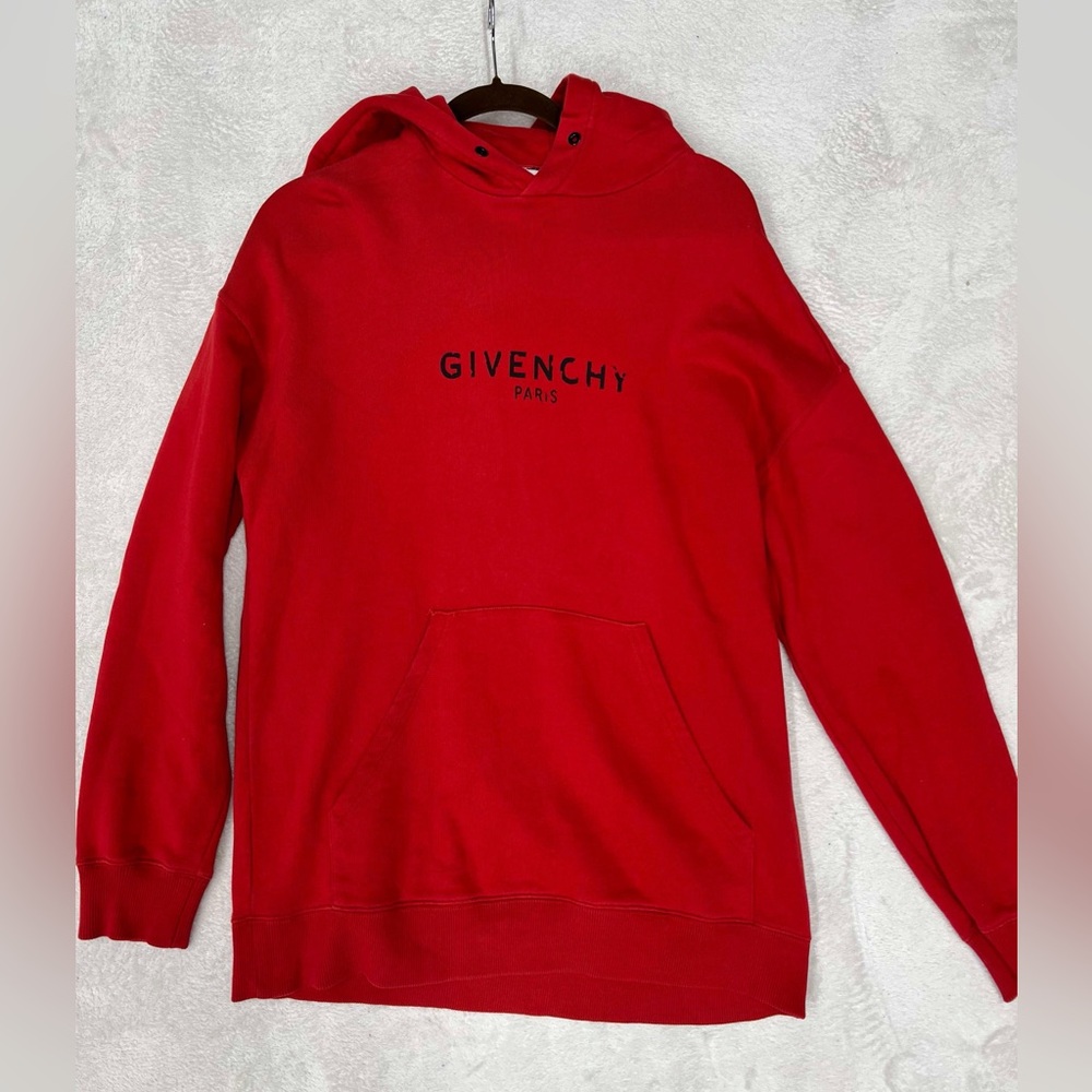 Givenchy Red Hoodie